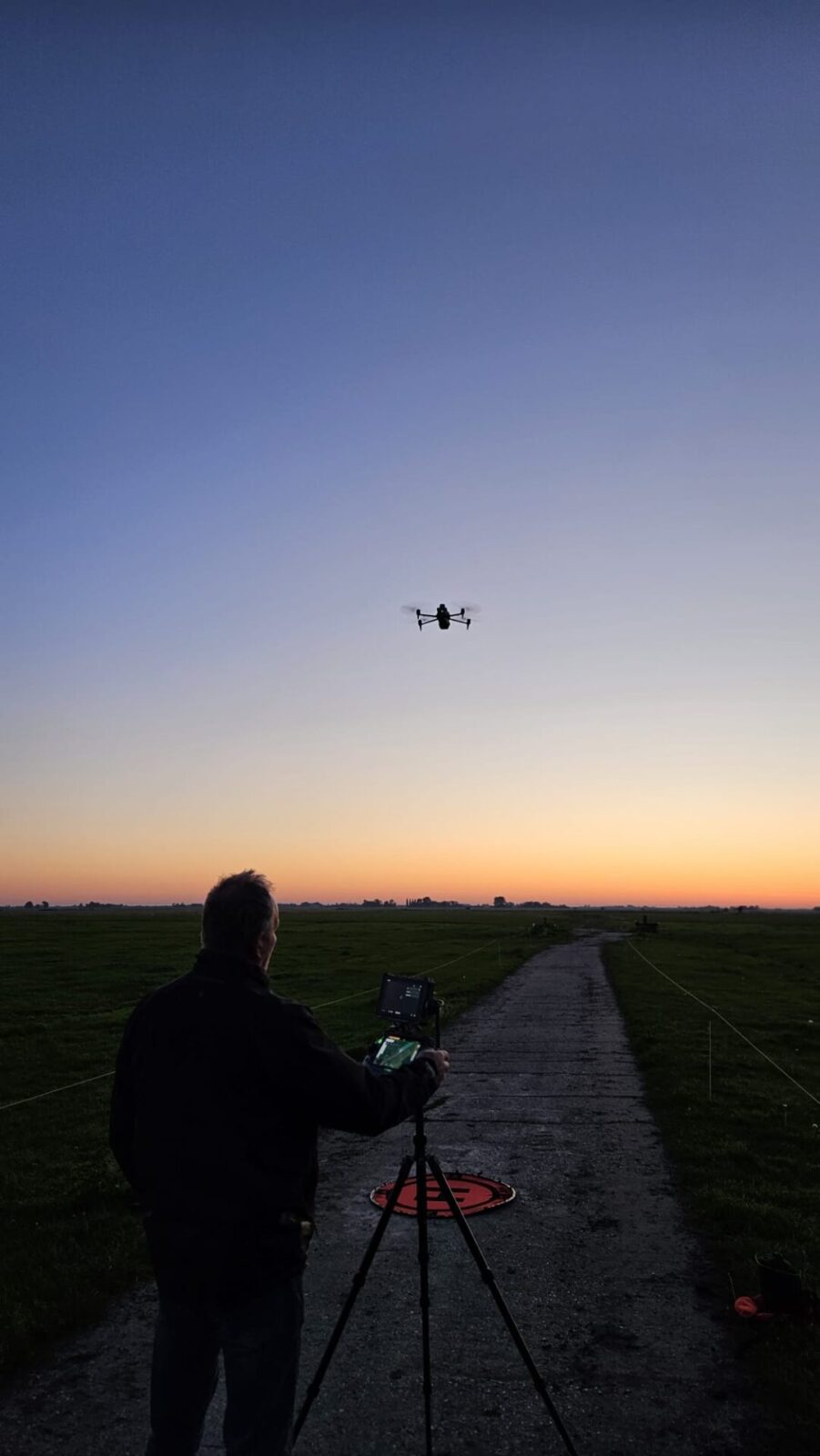 Hoe bevalt het werken met de drone + warmtebeeldcamera?