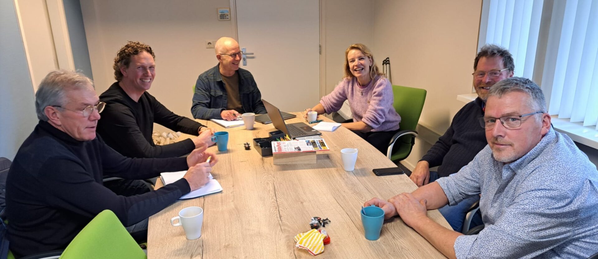 In overleg met de afdelingsvoorzitters over de plannen voor 2026